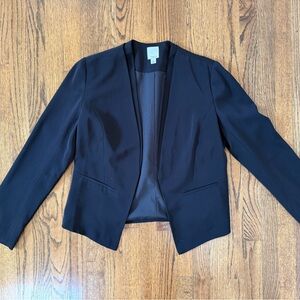 Black Fitted Halogen Blazer